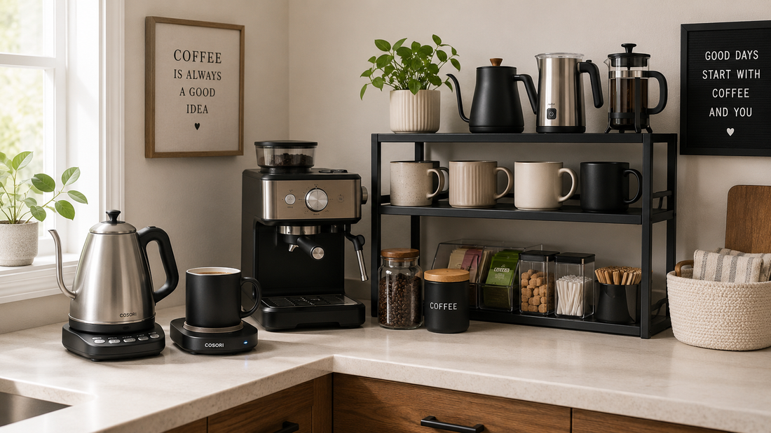 How to Create a Better Coffee and Beverage Station at Home