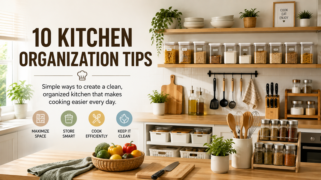 10 Kitchen Organization Tips That Make Cooking Easier
