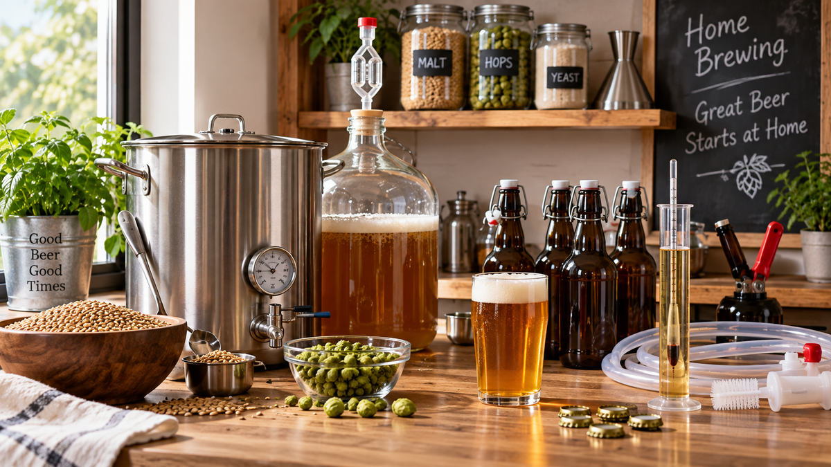Home Brewing Made Simple: Essential Tools for a Better Setup