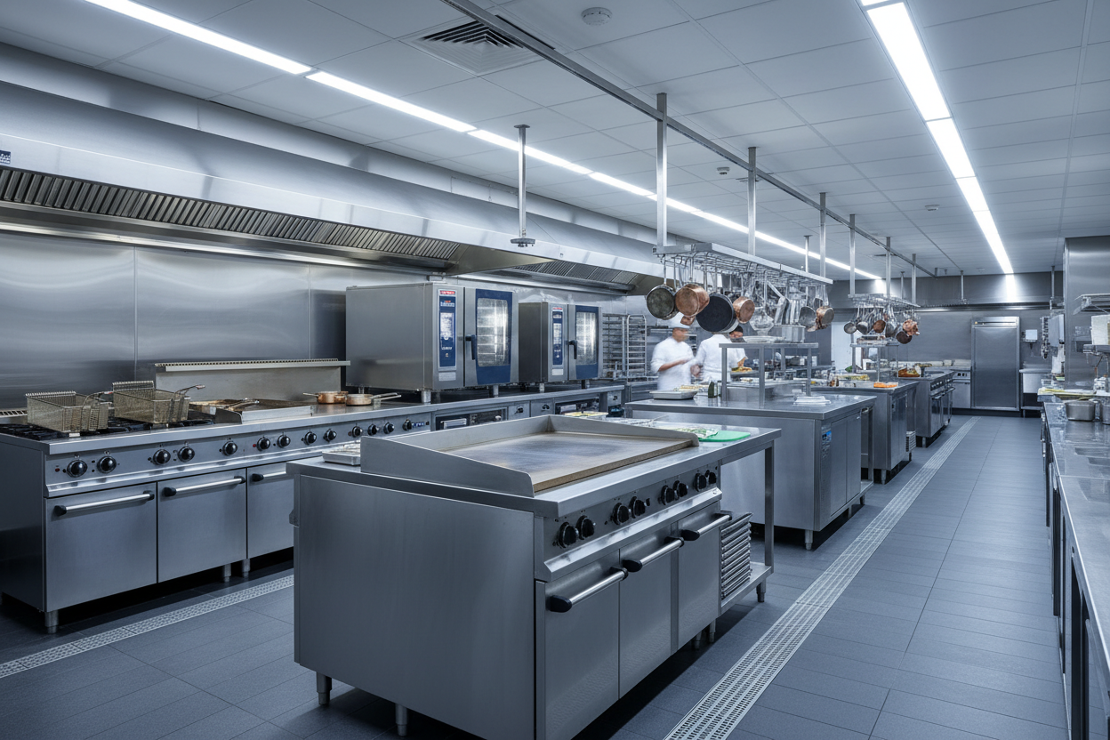 Choosing the Right Large Cooking Equipment for Your Commercial Kitchen