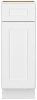 Furinno Shaker Drawer Base Kitchen Cabinet with 1-Door, White