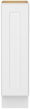 Furinno Shaker Tray Bases Kitchen Cabinet, 1-Door, White