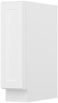 Furinno Shaker Tray Bases Kitchen Cabinet, 1-Door, White