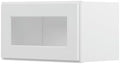 Furinno Shaker Wall Kitchen Cabinet, Glass Not Included, 1-Door, White
