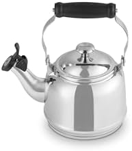Le Creuset Demi Tea Kettle with Metal Finishes, 1.25 qt., Stainless Steel by Unknown