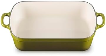 Le Creuset Enameled Cast Iron Rectangular Roaster, 5.25 qt., Olive