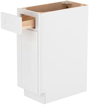 Furinno Shaker Drawer Base Kitchen Cabinet with 1-Door, White