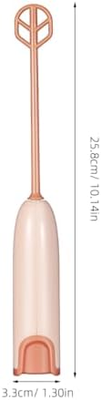 Handle Electric Baby Formula Mixer, Milk Powder Stirrer with 2 Mixing Rods, Portable Bottle Mixer with Long Rod Design Lightweight Cordless Electric Stirrer for Baby Bottle Coffee Protein
