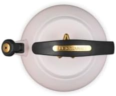 Le Creuset Enamel on Steel Cloche Kettle, 2.2 qt., Shell Pink/Gold Star - Image 4