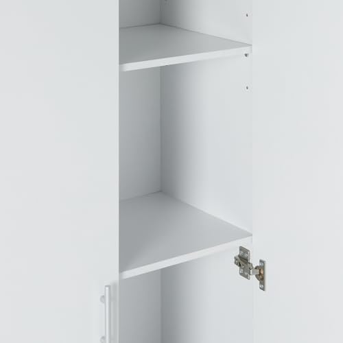 Amazon Basics Storage Cabinet for Kitchen Pantry, White