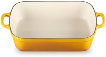 Le Creuset Enameled Cast Iron Rectangular Roaster, 5.25 qt., Nectar