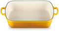 Le Creuset Enameled Cast Iron Rectangular Roaster, 5.25 qt., Nectar