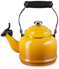 Le Creuset Enamel On Steel Demi Tea Kettle, 1.25 qt., Nectar - Image 2