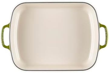 Le Creuset Enameled Cast Iron Rectangular Roaster, 5.25 qt., Olive