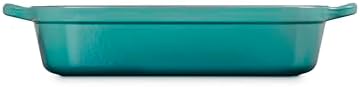 Le Creuset Enameled Cast Iron Rectangular Roaster, 5.25 qt., Riviera