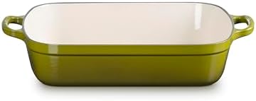 Le Creuset Enameled Cast Iron Rectangular Roaster, 5.25 qt., Olive