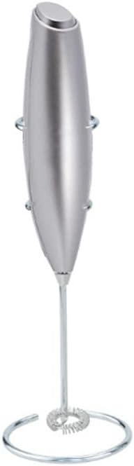 Household Small Handheld Mini Egg Beater Automatic Cream Beater Coffee Mixer Electric Egg Beater Immersion Mixer Cordless Foaming Machine (Silver)