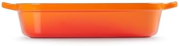 Le Creuset Enameled Cast Iron Rectangular Roaster, 5.25 qt., Flame