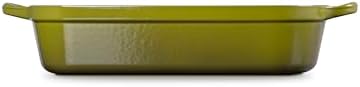 Le Creuset Enameled Cast Iron Rectangular Roaster, 5.25 qt., Olive