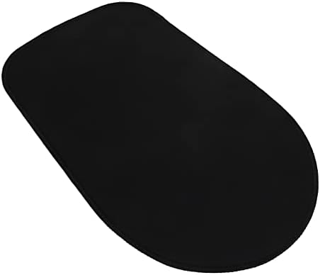 Mixer Slider Mat Easy to Move Flexible Exquisite Black Edges Kitchen Appliance Mats Mixer Accessories for Household Cafe Restaurant 1 x mixer sliding mat Black(6.5-8L)