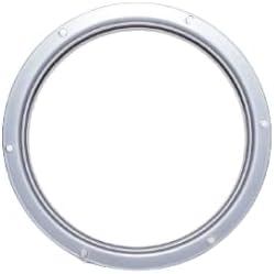 Duct Connector 6 Inch (5.75 inch) Flange Metal Straight Pipe Flange for Heating Cooling Ventilation System
