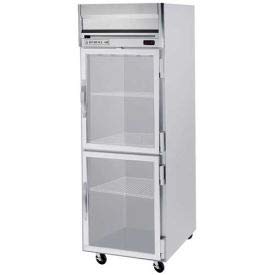 Beverage-Air HFPS1HC-1HG Horizon Series - Top Mount Reach in Freezer - Single Section - Half Glass Door - SS EXT/INT