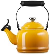 Le Creuset Enamel On Steel Demi Tea Kettle, 1.25 qt., Nectar - Image 4