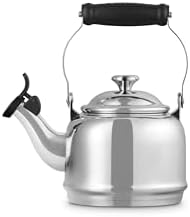 Le Creuset Demi Tea Kettle with Metal Finishes, 1.25 qt., Stainless Steel - Image 3