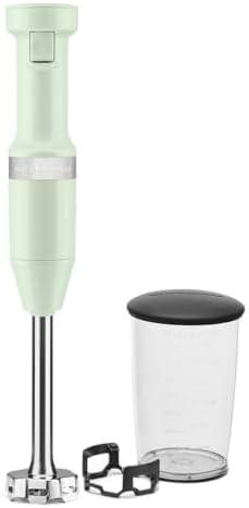 KitchenAid 5-Speed Ultra Power Hand Mixer - KHM512, Pistachio & Variable Speed Corded Hand Blender KHBV53, Pistachio