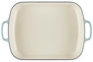 Le Creuset Enameled Cast Iron Rectangular Roaster, 5.25 qt., Sea Salt