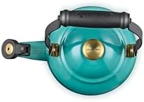 Le Creuset Enamel On Steel Demi Tea Kettle, 1.25 qt., Riviera - Image 4