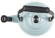 Le Creuset Enamel On Steel Demi Tea Kettle, 1.25 qt., Sea Salt - Image 4