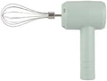 VINGVO Electric Mixer, Portable Automatic Electric Hand Mixer Handheld Mixer Cordless Hand Mixer USB Rechargeable for Baking Cake Egg Cream (Light Cyan)