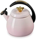 Le Creuset Enamel on Steel Cloche Kettle, 2.2 qt., Shell Pink/Gold Star by Unknown