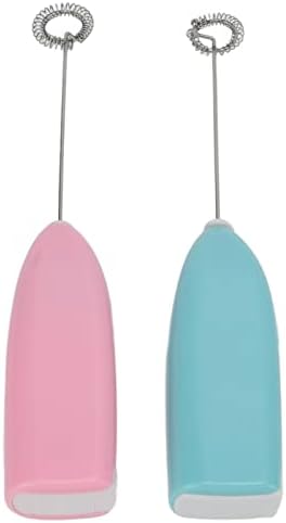 Mini Hand Mixer, Electric Stirrer Motor for Paint Tea Coffee with Scraper 2 Pcs