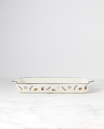 Lenox Chef Snoopy Stoneware Rectangular Baking Dish - Image 3