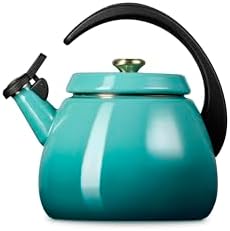 Le Creuset Enamel on Steel Cloche Kettle, 2.2 qt., Riviera - Image 3