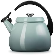 Le Creuset Enamel on Steel Cloche Kettle, 2.2 qt., Sea Salt - Image 3