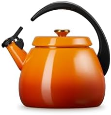 Le Creuset Enamel on Steel Cloche Kettle, 2.2 qt., Persimmon - Image 3