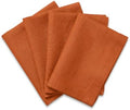 Solino Home 100% Pure Linen Dinner Napkins Spice, Fete 20 x 20 in, Set of 4