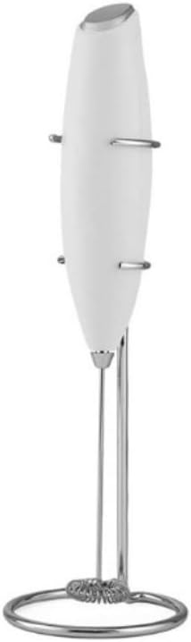 Household Small Handheld Mini Egg Beater Automatic Cream Beater Coffee Mixer Electric Egg Beater Immersion Mixer Cordless Foaming Machine (White)