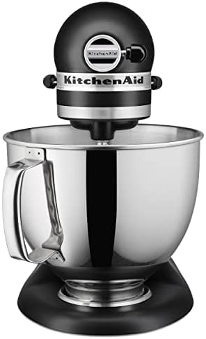 KitchenAid Artisan, 5-Qt Tilt Head Stand Mixer, KSM150PS, Black Matte