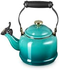 Le Creuset Enamel On Steel Demi Tea Kettle, 1.25 qt., Riviera by Unknown