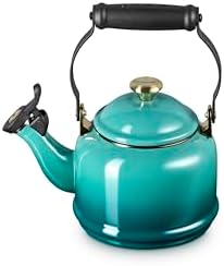 Le Creuset Enamel On Steel Demi Tea Kettle, 1.25 qt., Riviera by Unknown