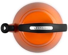 Le Creuset Enamel on Steel Cloche Kettle, 2.2 qt., Flame - Image 4
