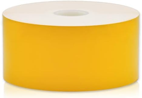 Yellow Premium Vinyl Labeling Tape for SafetyPro and Duralabel 300 Printers, SafetyPro Brand 2" x 150'