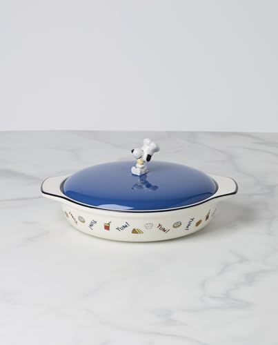 Lenox Chef Snoopy Casserole Dish with Lid - Image 2
