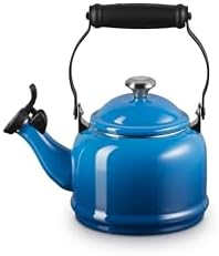 Le Creuset Enamel On Steel Demi Tea Kettle, 1.25 qt., Marseille - Image 2