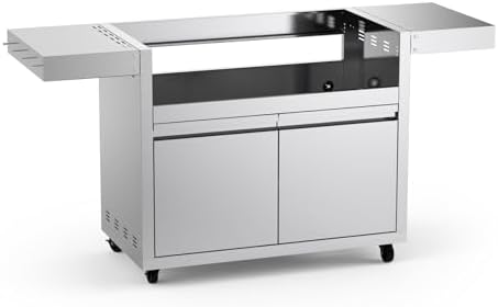 Hygrill Stainless Steel Grill Cart for Hygrill 5-Burner Built-In Gas Grill