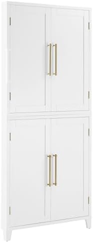 Crosley Furniture Roarke Corner Pantry Storage Cabinet